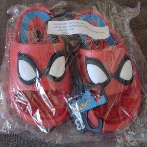 NWT Marvel Spiderman Comfort Clogs or Sandals, boys size 13